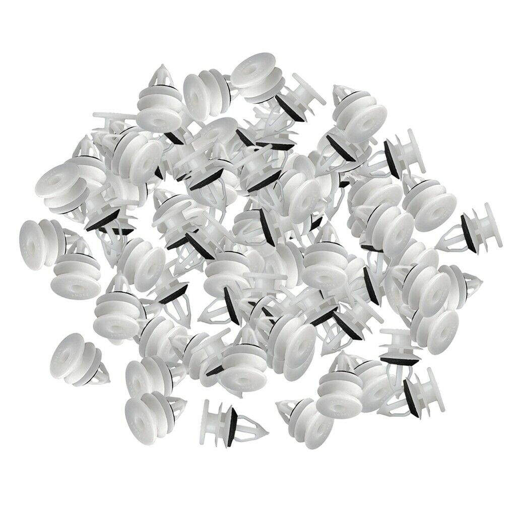 100 Pieces Door Trim Panel Retainer Clips Fastener interior mounting Kit