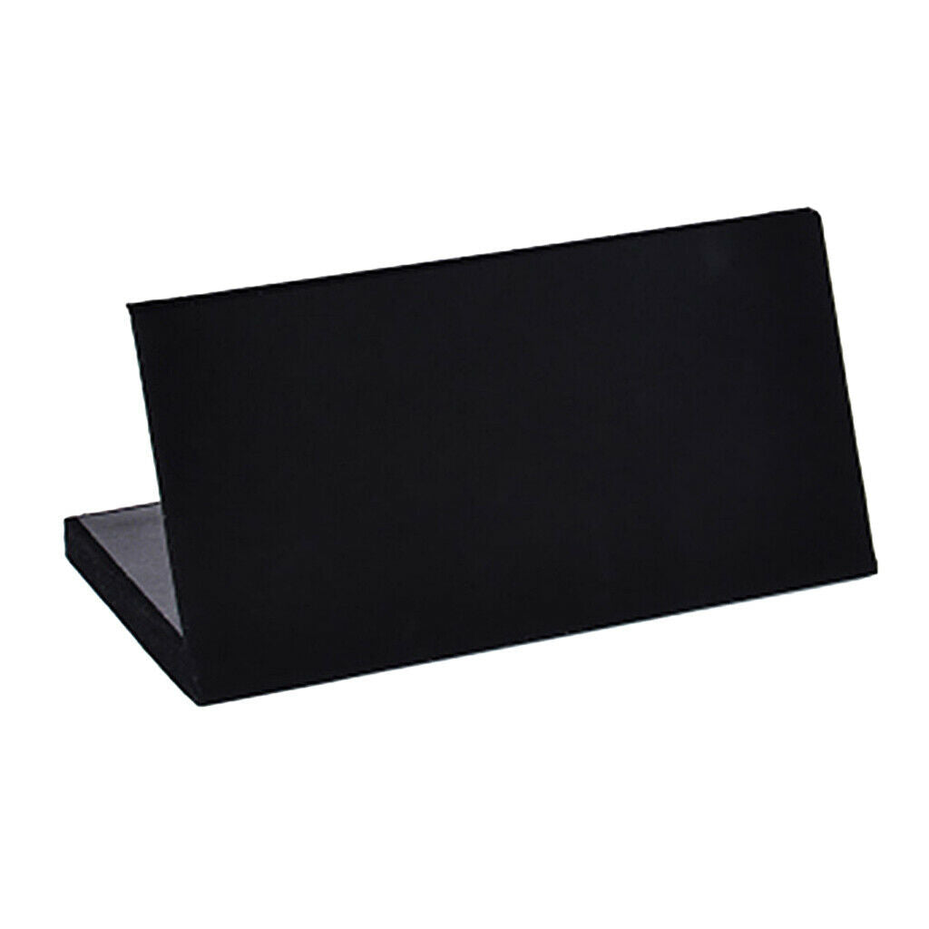 Black Velvet Necklace Holder Pendant Display Jewelry Shelf Show 12 Hooks