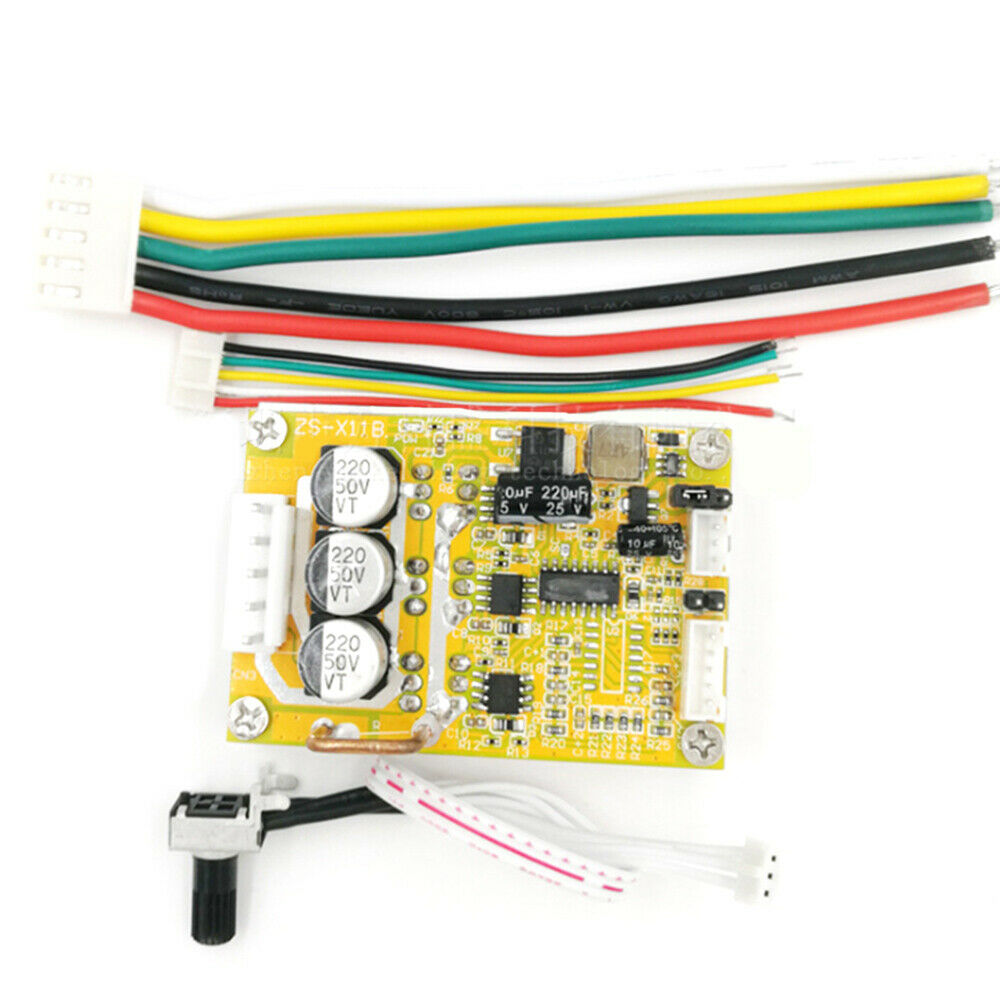 350W BLDC Three-Phase DC Brushless With Hall Motor Sensorless Brushless Motor