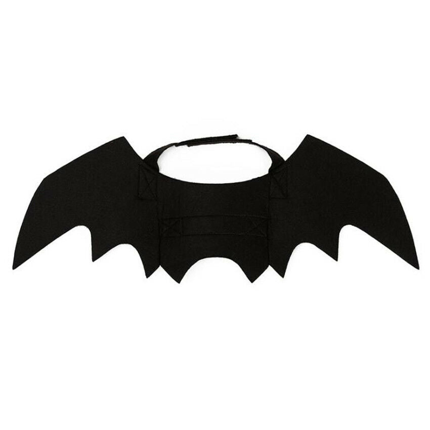 Halloween Pet Dog Cat Puppy Kitten Bat Wings Kitten DressUp Vampire Cape Costume