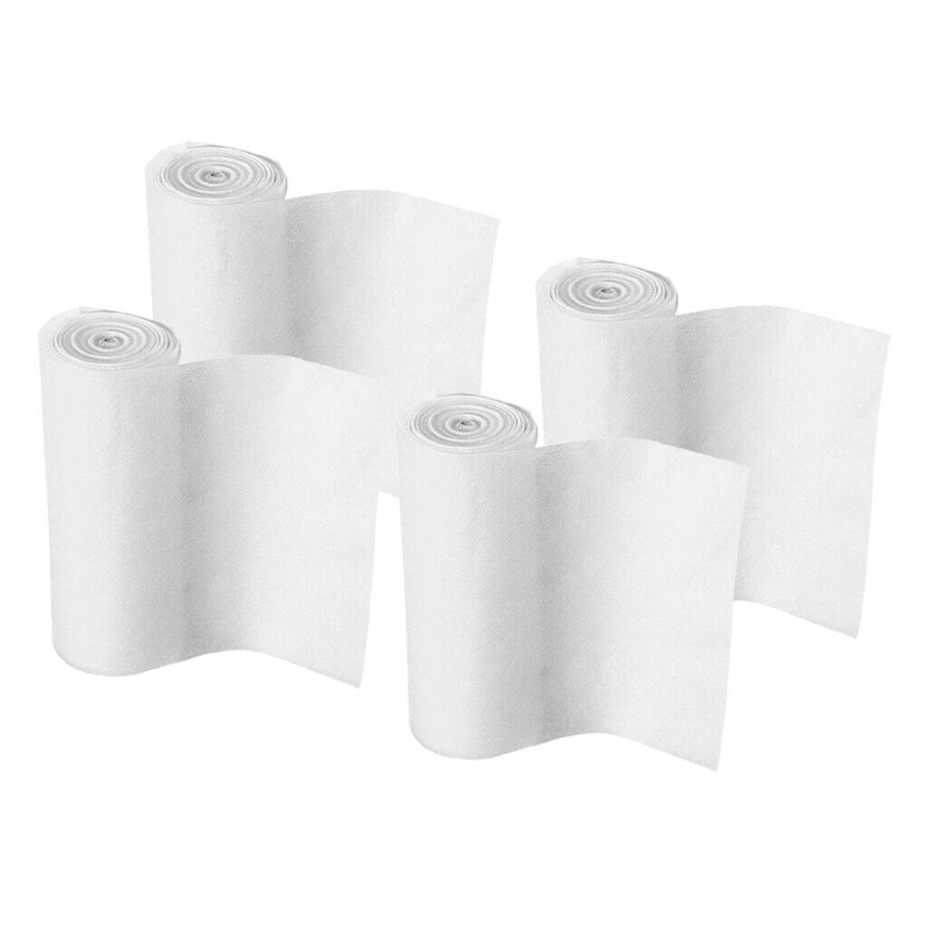 4x Soft Polypropylene 5M 17.5cm Width Non-Woven Fusible Fabric DIY Material