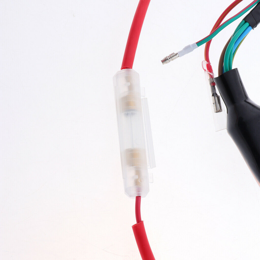 Full Electric Start Engine Wiring Harness Assembly Electrical and Ignition Cable