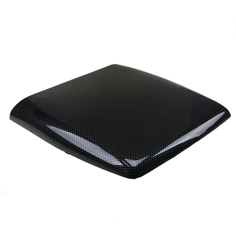 Carbon Fiber Air Flow Intake Scoop Turbo Bonnet Vent Cover Hood For All Car