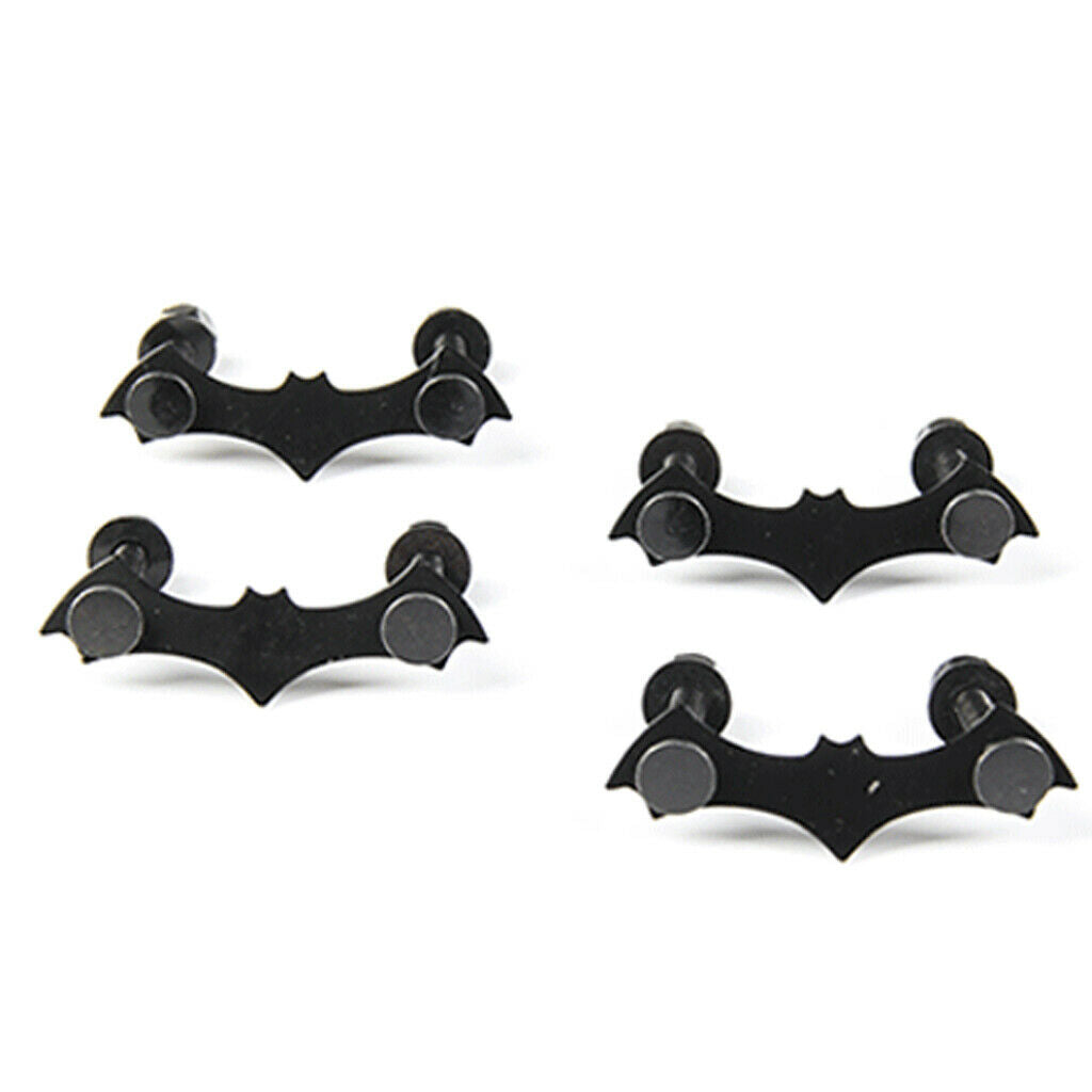 2X Carbon Steel Skateboard Deck Protective Gasket Longboard Part Bolt Nuts