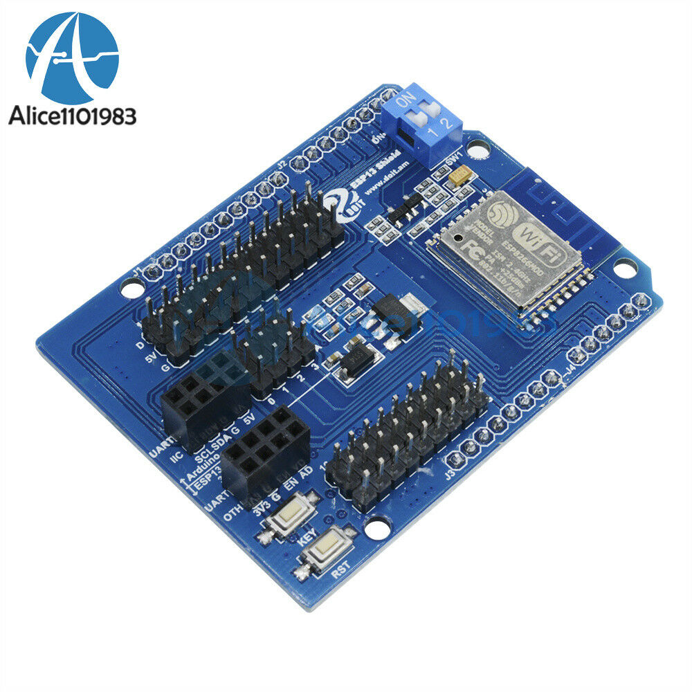 For Arduino UNO R3 ESP8266 Web Sever Serial WiFi Shield Board Module + ESP-13