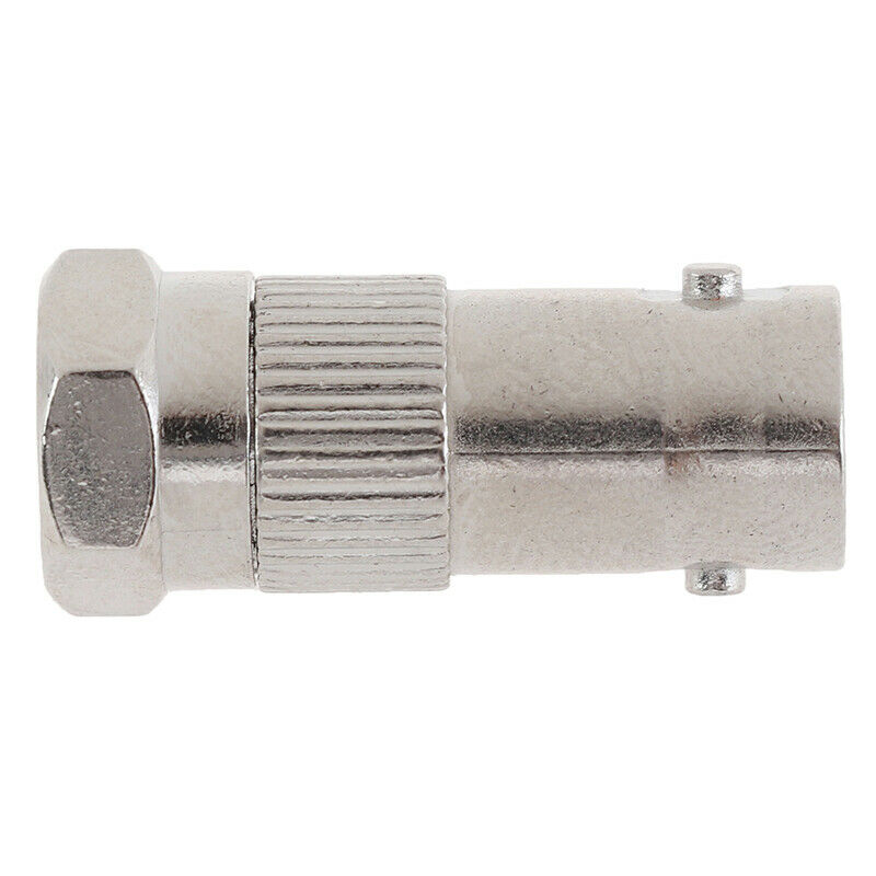 1pcs BNC Female to F Type Male RF Coaxial Cable Connector Metal Adapt.l8