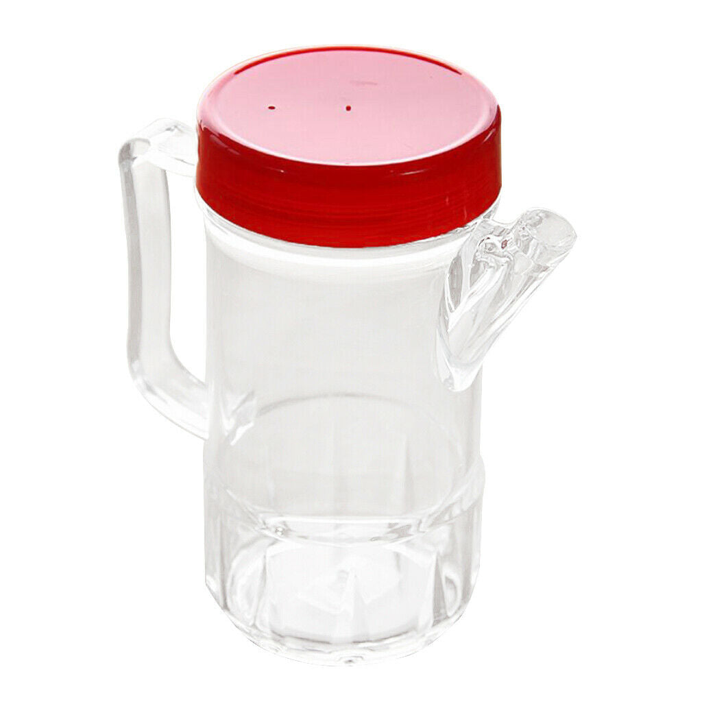 2 Piece Oil Vinegar Crusher Acrylic Bottles with