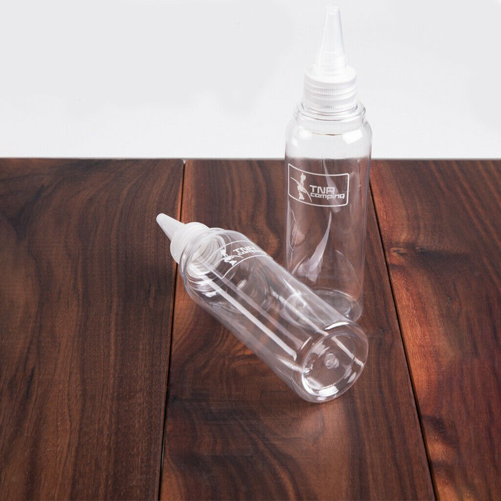 Portable Camping Spice Jars Set of 7 Condiment Bottles for Outdoor BBQ