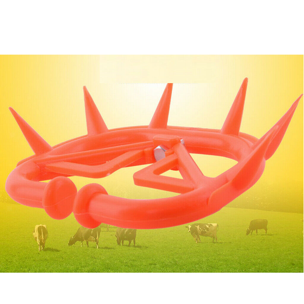 Stop Sucking Plastic Durable Calf Weaning Tool Cow Weaning Nose Ring