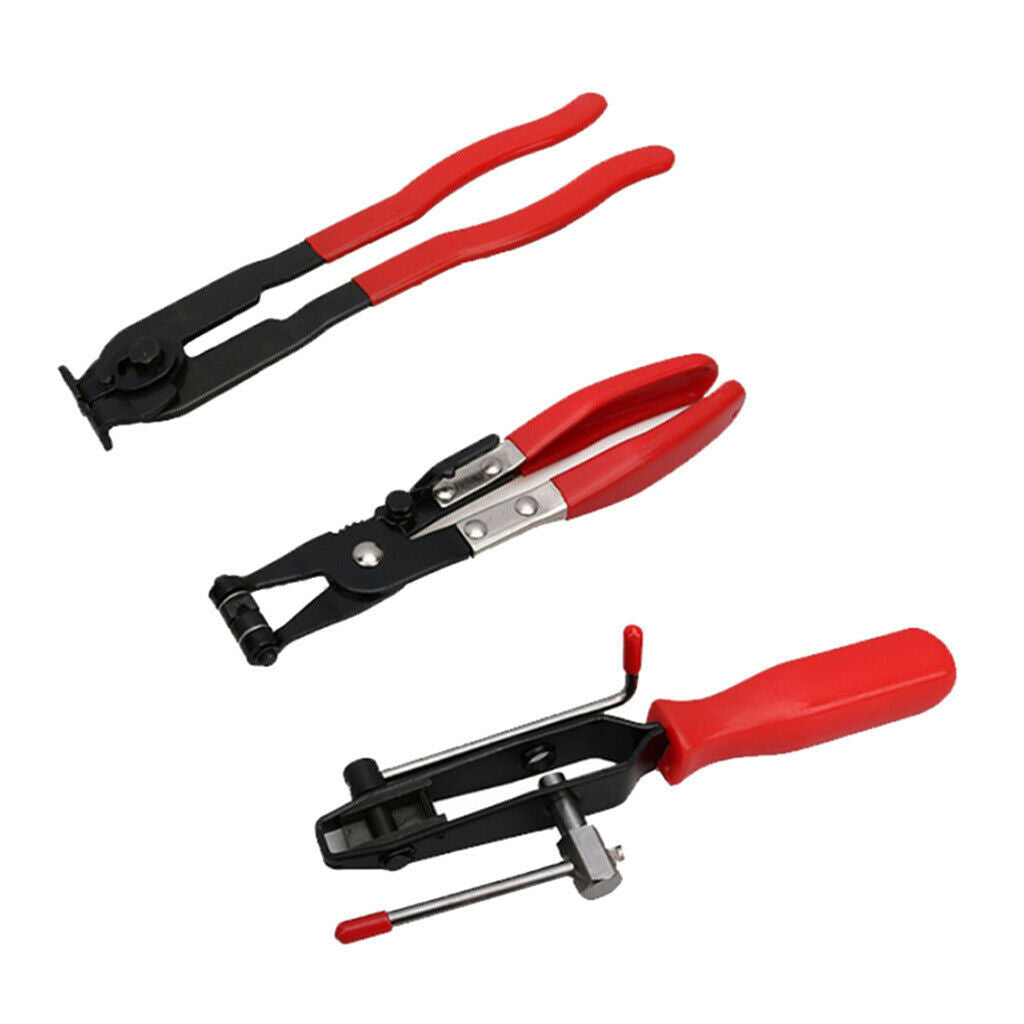 3x Exhaust Hanger Removal Pliers Pipe Rubber Grommet Garage Hand Tool