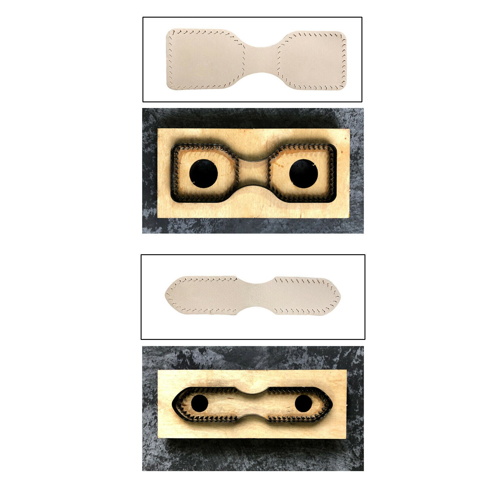 Steel Blade Rule Wooden Die Bag Strap Embossing Cutting Mold Handmade Cutter