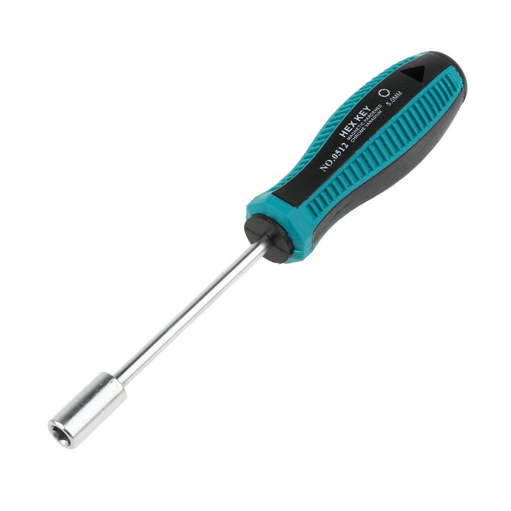 Hex Socket Screwdriver Hexagon Sleeve Screwdriver Hex Nut Screwdriver 5mm