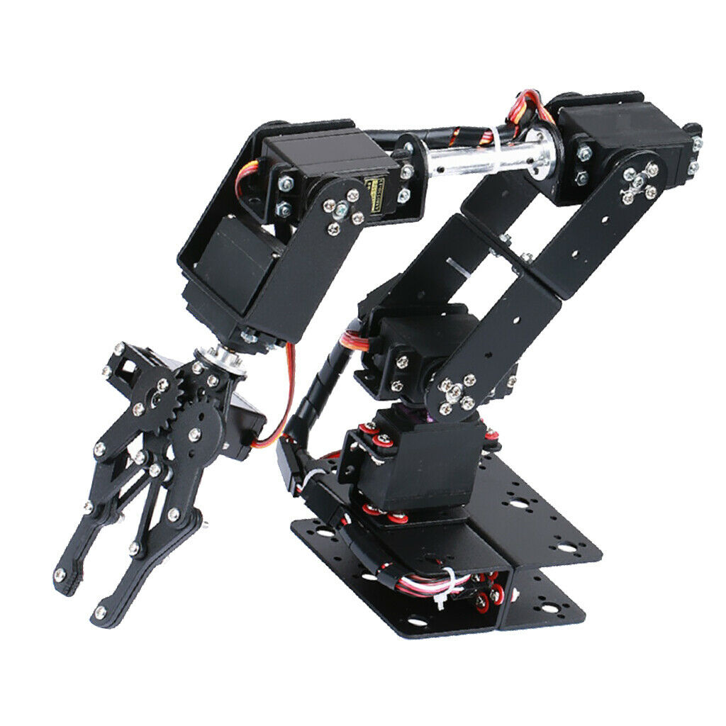 6-Dof Robot Mechanical Arm Servo Controlled for   Learning Robotics