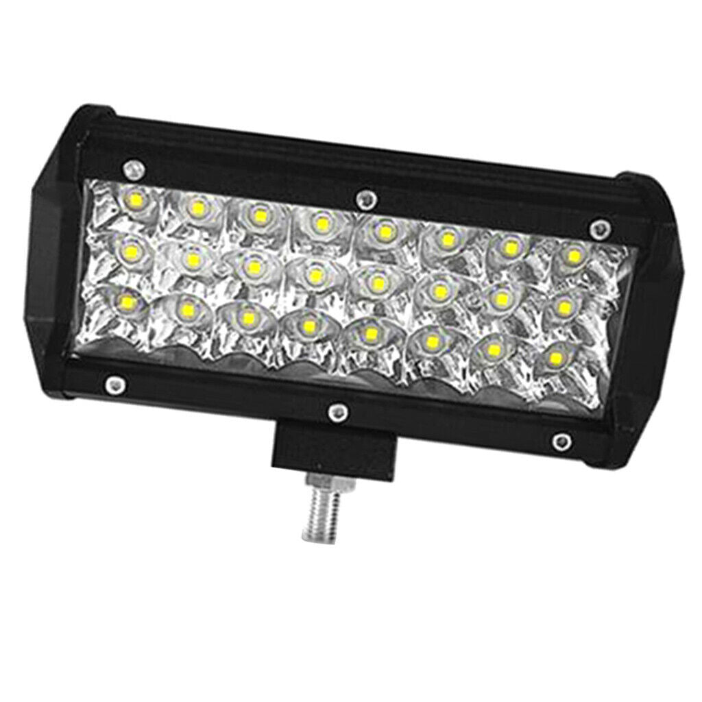 Car Tri Row 7inch 360W LED Work Light Bar Spot 4WD SUV Truck Driving Light