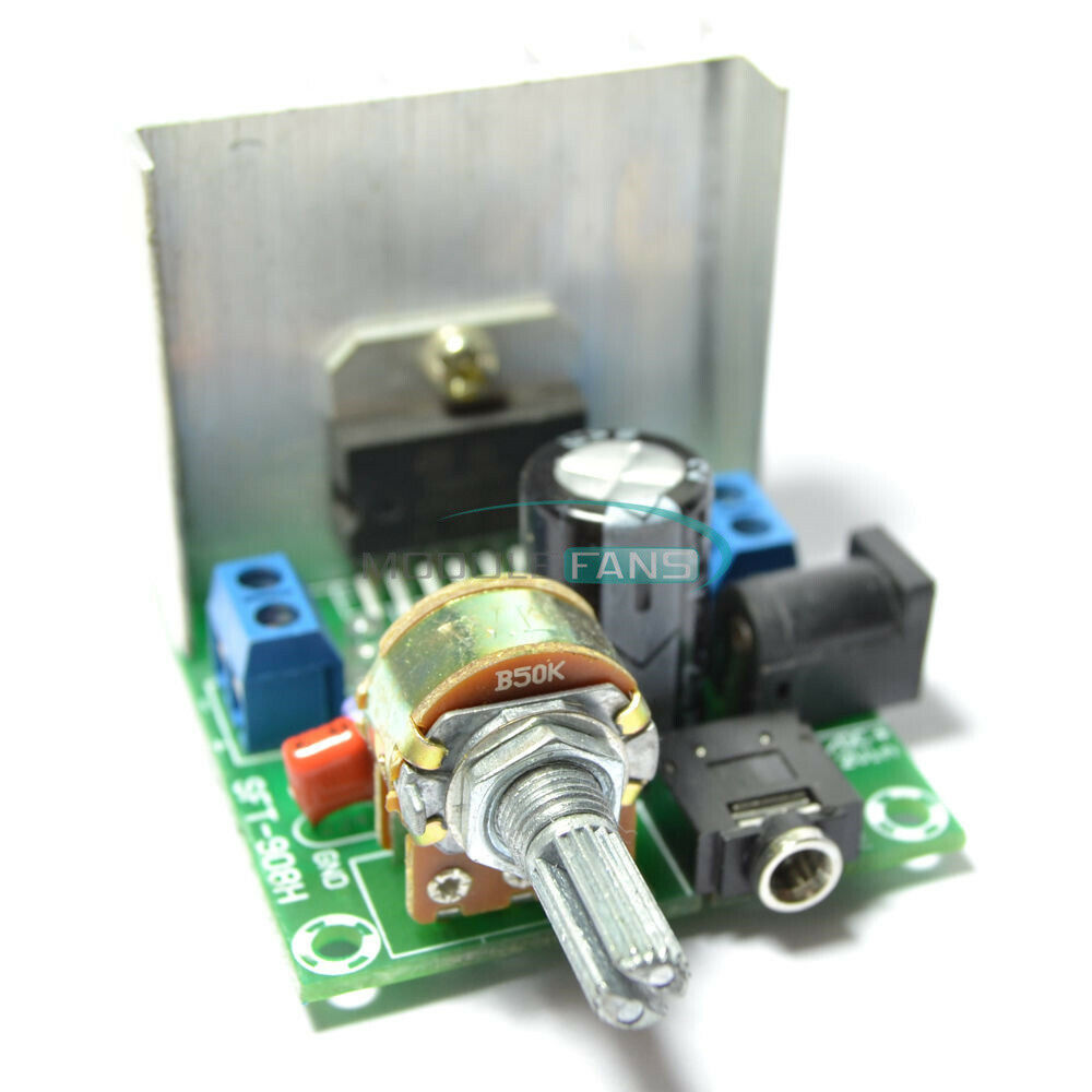 AC/DC 12V TDA7297 Version A 15W+15W Dual-Channel Amplifier Board Module