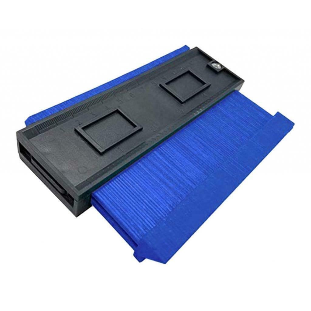 Contour Profile Gauge Woodworking Shape Tracing Template Measuring Tool Blue