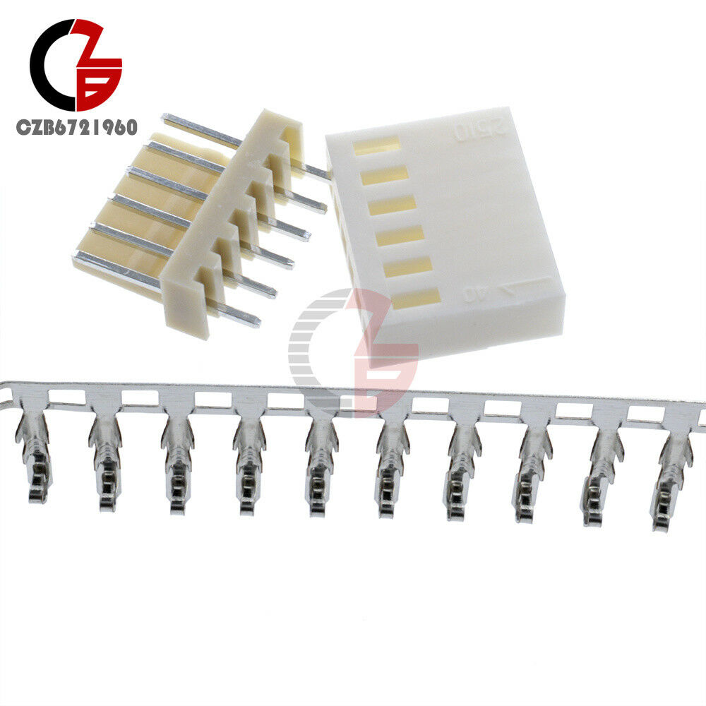 10PCS 2.54mm KF2510-8P Pin Header + Terminal + KF2510 8P Housing Connector Kit