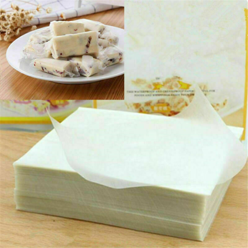 3 Packs Edible Glutinous Rice Paper Xmas Wedding Candy Food Sweets Wrapping