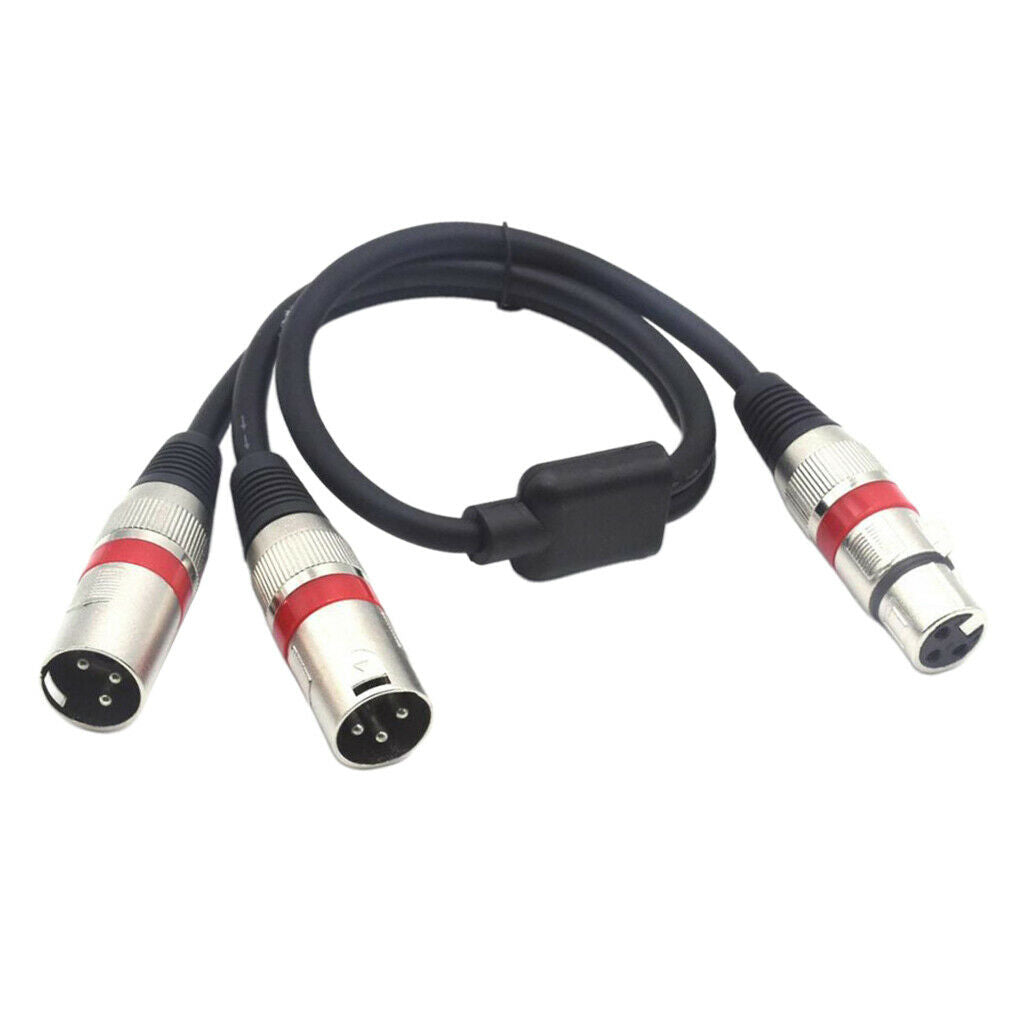 Line of Microphones for Acoustic Balance Y-Splitter Male Female with Double PVC