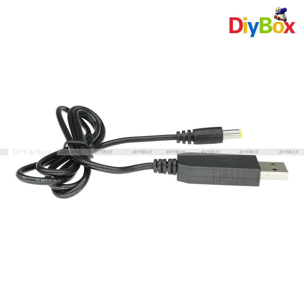 5PCS USB DC 5V To 12V Step Up Module Converter Male Plug Connector Cables