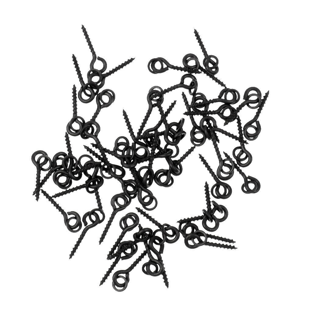 50 Pieces Treble Hooks High Carbon Barbed Box Fishing Hook