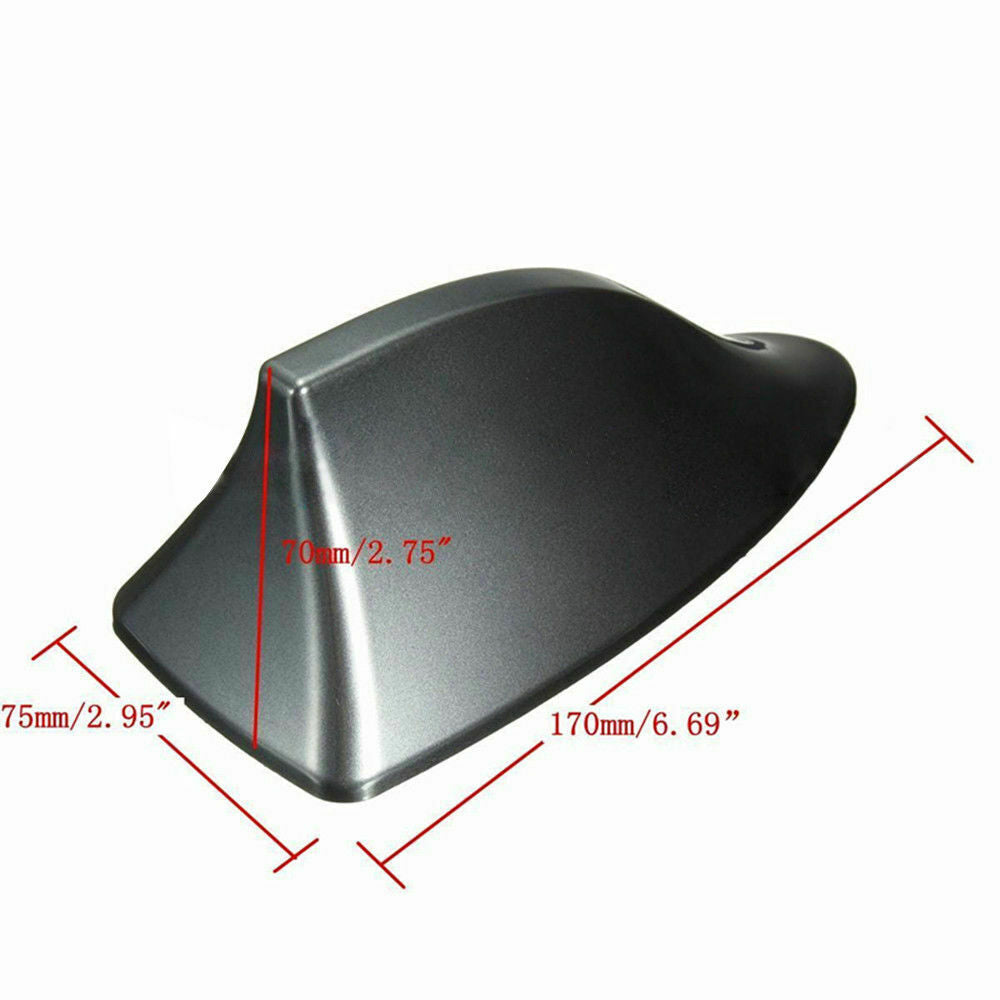 New Car Roof Radio AM/FM Signal Shark Fin Aerial Antenna Replacement Universal