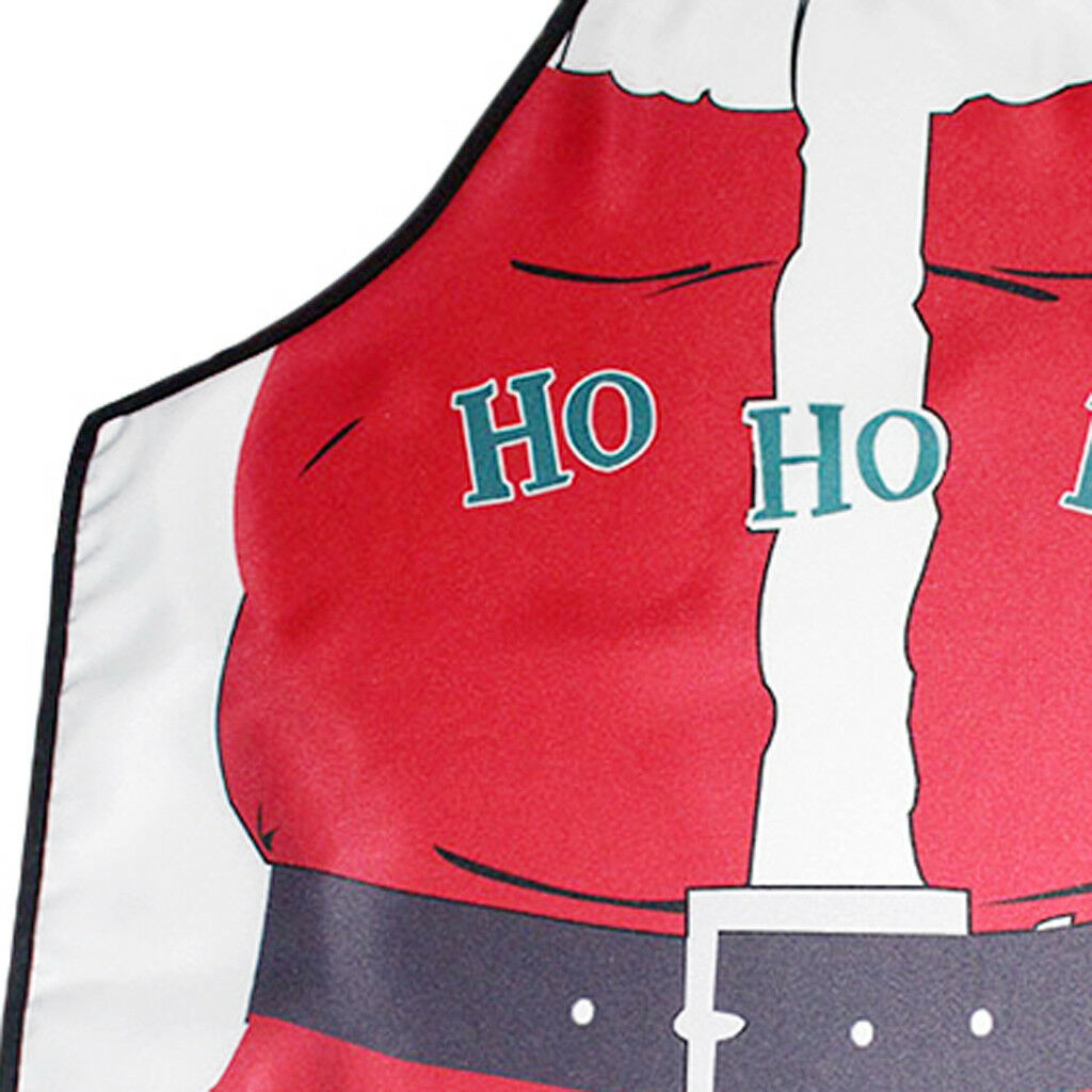 Sexy Funny Household Novelty Apron Father Christmas Kitchen Chef Aprons