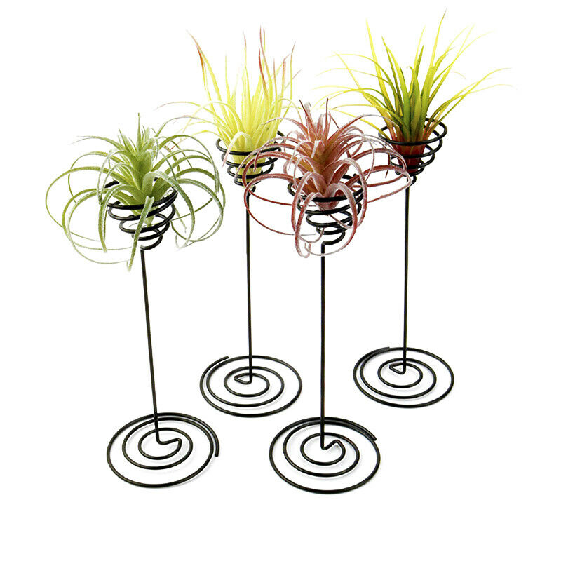 Creative Iron Air Pineapple Base Plant Flower Pot Rack Holder Home Garden.l8