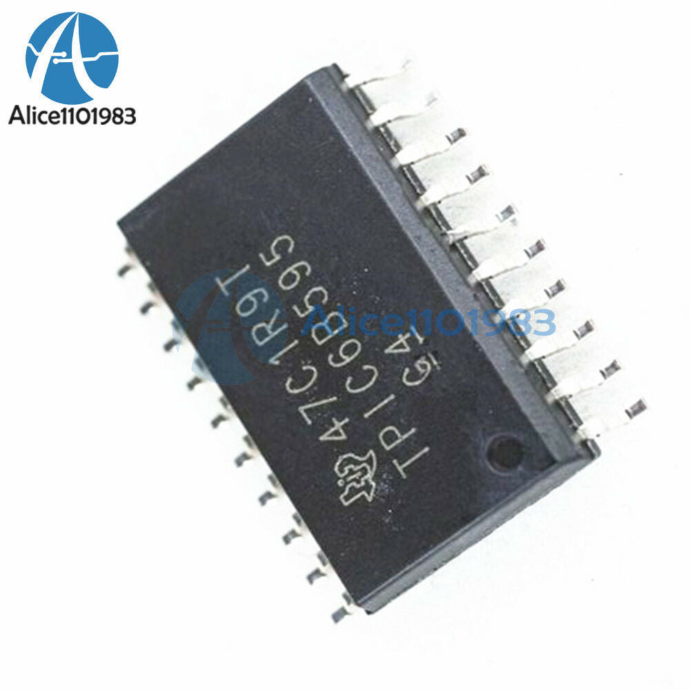 2PCS TPIC6B595 TPIC6B595DW TPIC6B595DWR SOP-20 8-Bit Shift Register