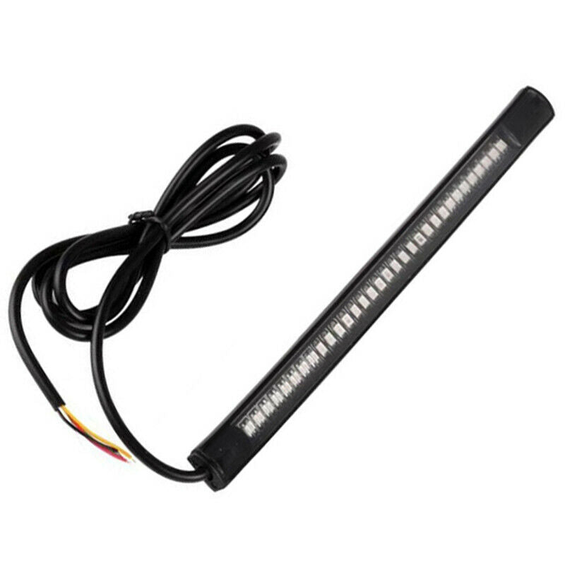 Multifunctions LED Motorcycle Strip Light Brake Tail Turn Signal License.CM Kt