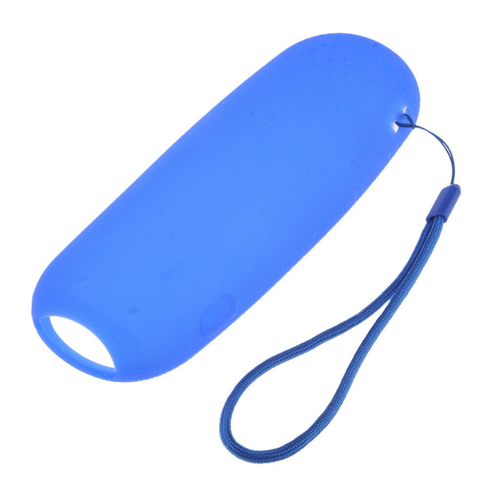Blue TV Remote Control Silicone Cover Stretchable Protector Dustproof for Sky Q