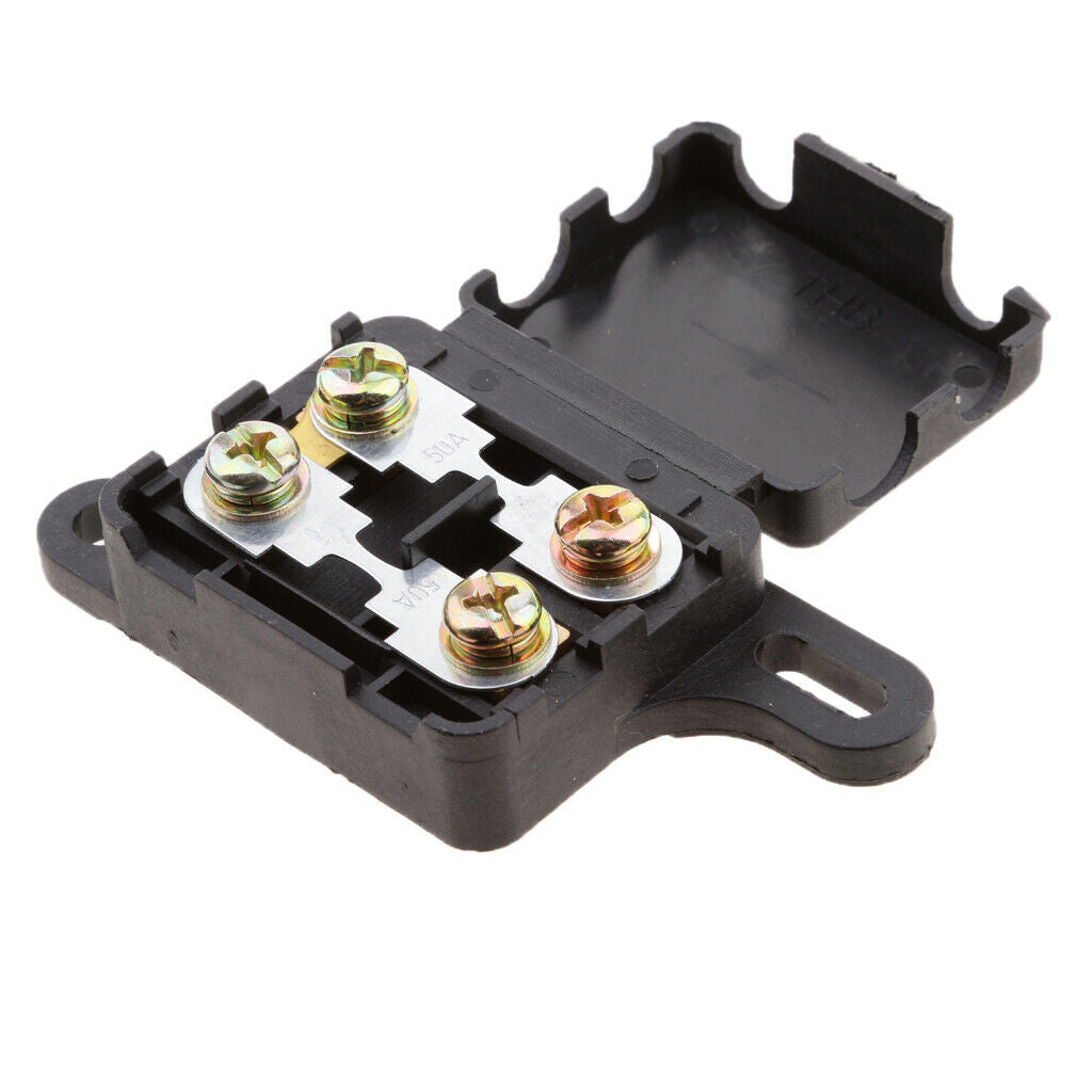 12V-24V Car Boat ANS/ANF/ANG Fuse Screw Down Block Holder Box Waterproof