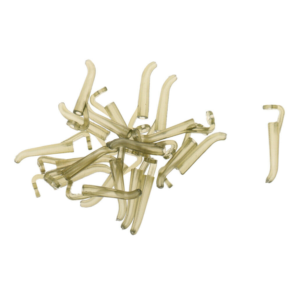 20pcs Hook Aligners   Up Hook Fishing Line Aligner Sleeves Fishing Tackle