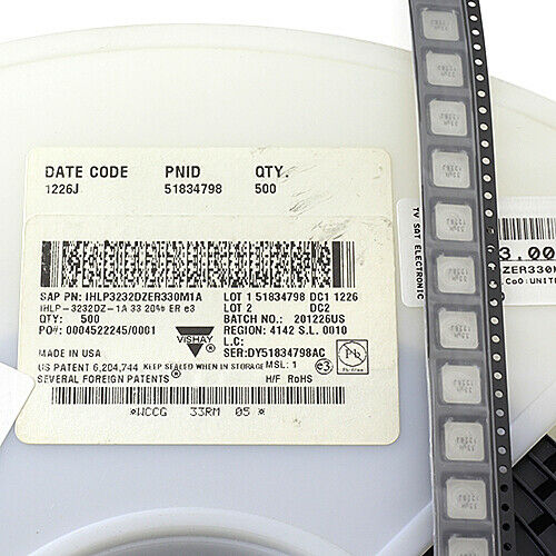 [10pcs] IHLP3232DZER330M1A 33uH 3A Chip Inductor SMD-3232