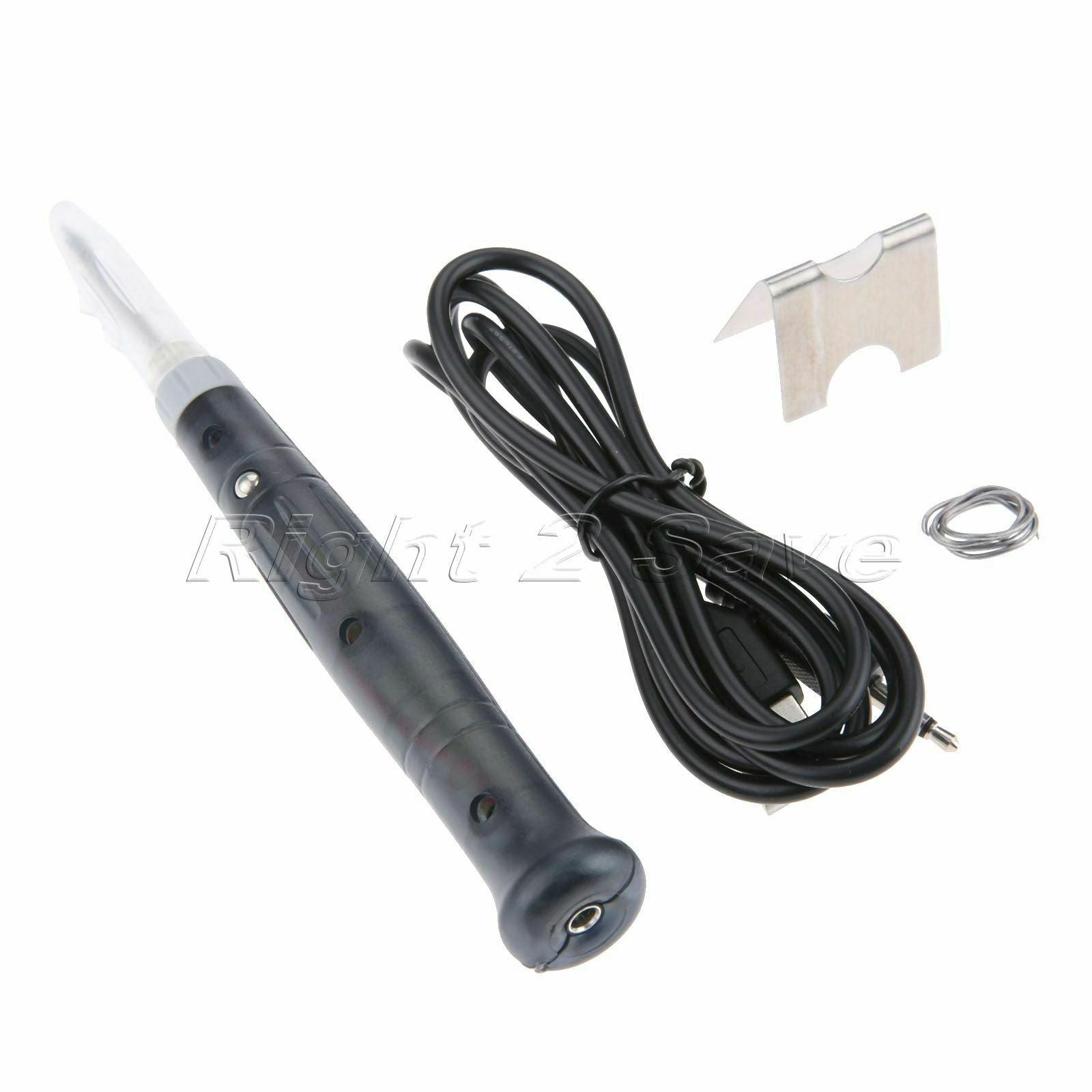 Professional Welding Soldering Iron Kit 5V/1.6A 10W LED Indicator USB Powered HQ