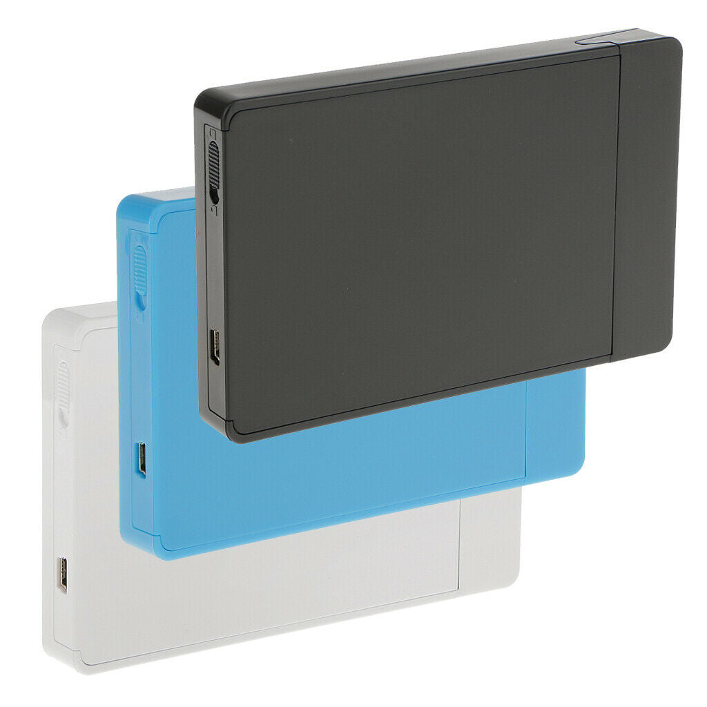 Mini USB2.0 SATA 2.5" SSD HDD Hard Drive Enclosure Laptop Disk