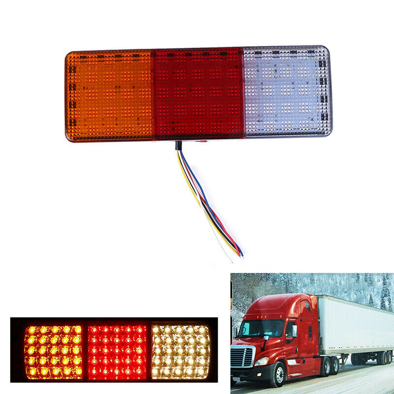 75 LED 24V Car Truck Boat Trailer Rear Tail Light Brake Reverse Indicator Lam Tt
