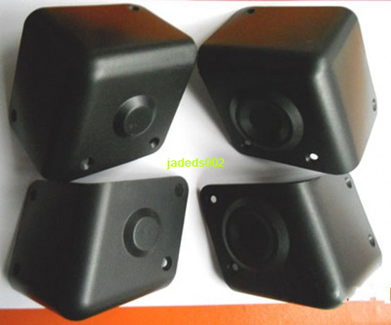 4pcs Trapezoid Audio corner pad Speaker wrap angle Speaker corner HiFi Audio DIY