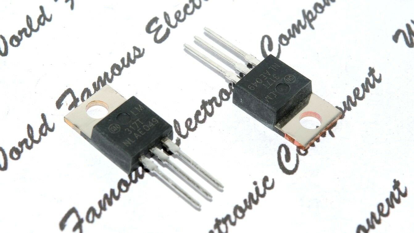 4pcs-ON LM317T (LM317) TO-220 Transistor