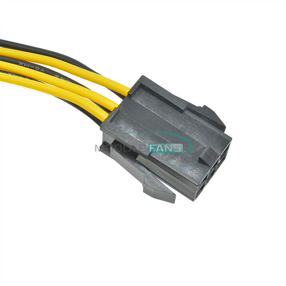 Mini PCI-E 6-Pin Male to PCI-E Express Female Power Extension Cable Adapter Cord