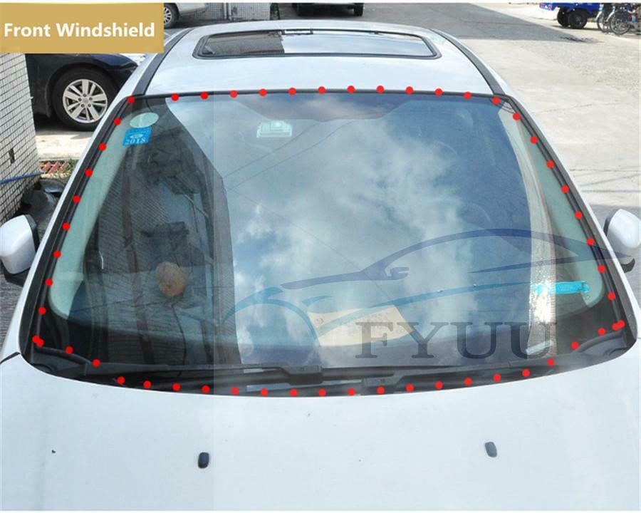 2x5M Car Window Sealant Rubber Sunroof Triangular Window Sealed Strips Seal Trim