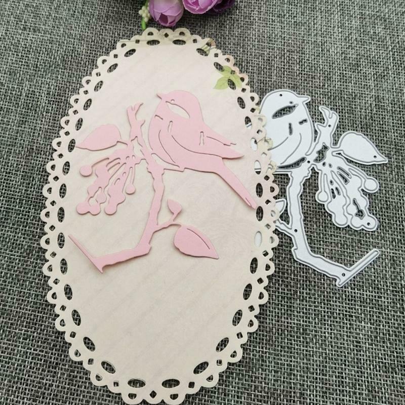 Lovely Bird Metal Cutting Dies Stencil DIY Scrapbook Album Paper Card Making