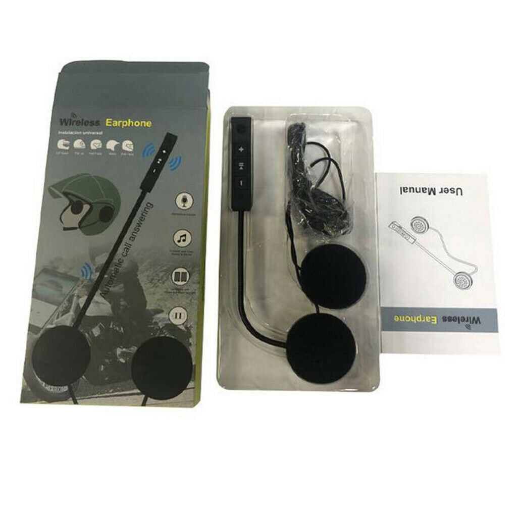 BT8 Motorcycle Helmet Bluetooth V4.0+EDR Earphone Auto Answer with Mic