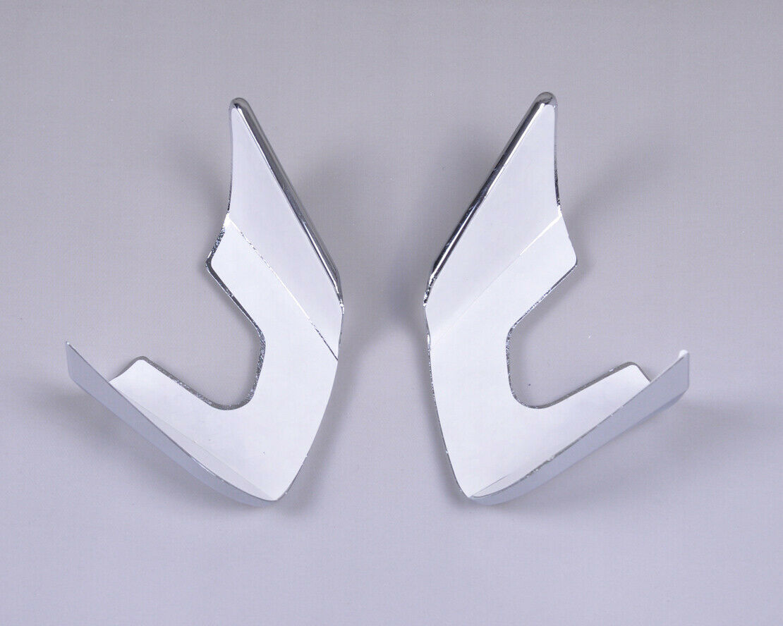 2x real Carbon fiber Steering Wheel Cover Trim Fit for Golf6 POLO BORA 2011 An