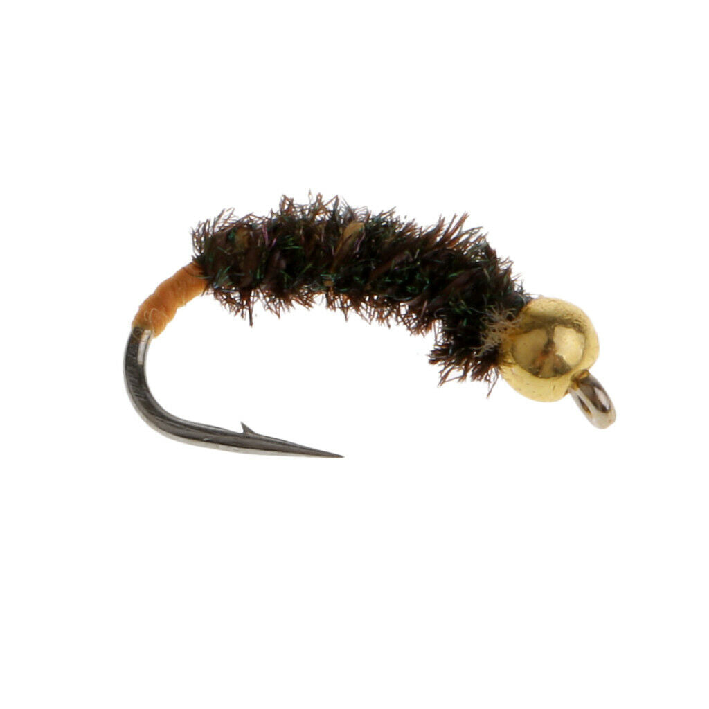 Fly Fishing Files Simulation Insect Lures Bait Wet Flies Fast Sinking Lures