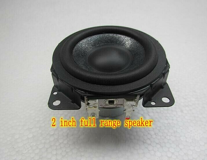 2pcs 2"inch 4Ω 16W Full frequency Speaker Loudspeaker Neodymium Home Audio parts