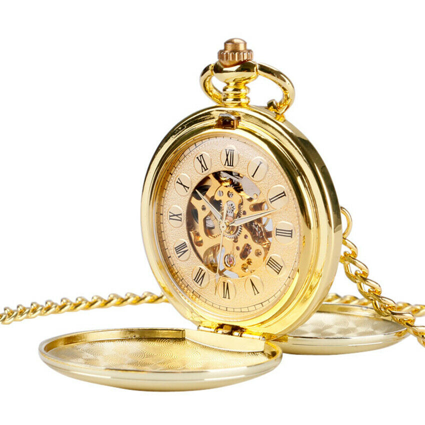 Luxury Personalised Engrave Pocket Watch Birthday, Christmas, Gift For Men Women