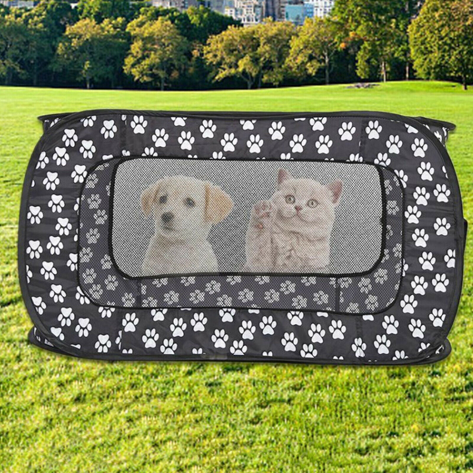 Folding Cat Carriers Dog Carrier Pet Carrier for Small Medium Cats Dogs Puppies