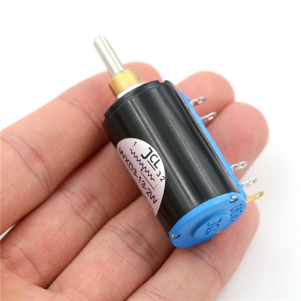 2PCS WXD3-13-2W 10K Ohm Rotary Multiturn Wirewound Potentiometer NTJC.l8