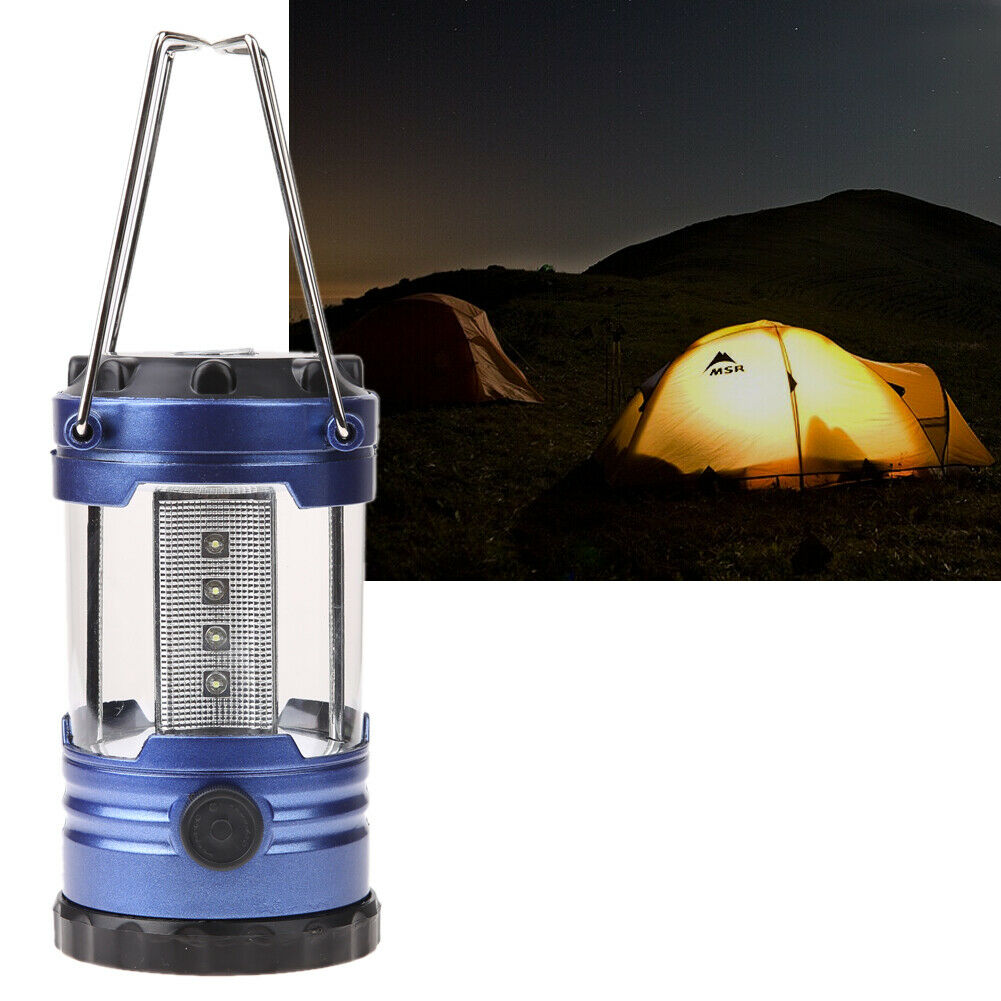 Adjustable LED Light Hiking Bivouac Camping Lantern Tent Lamp with Compass A#S